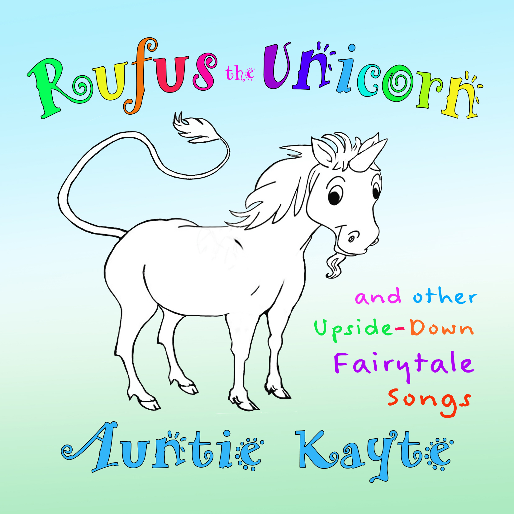 Rufus the Unicorn CD Cover